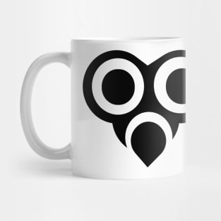 Owl face cartoon Mug